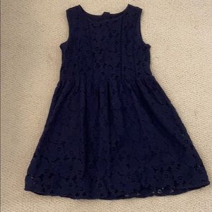Very Good Condition Gap Kids Navy Dress